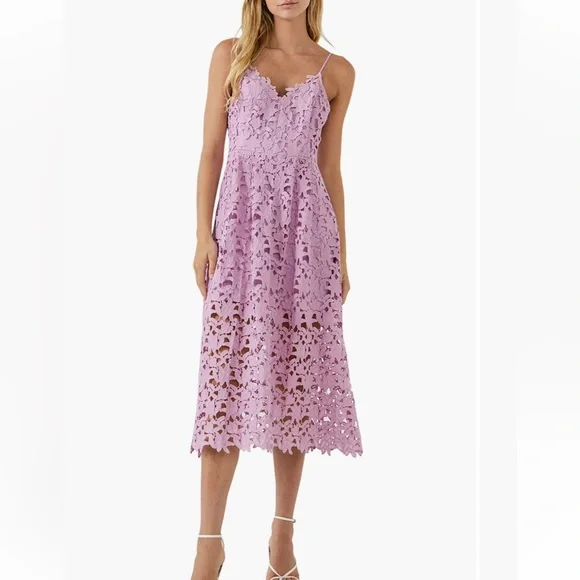 Dresses | Endless Rose Lace Midi Dress | Poshmark